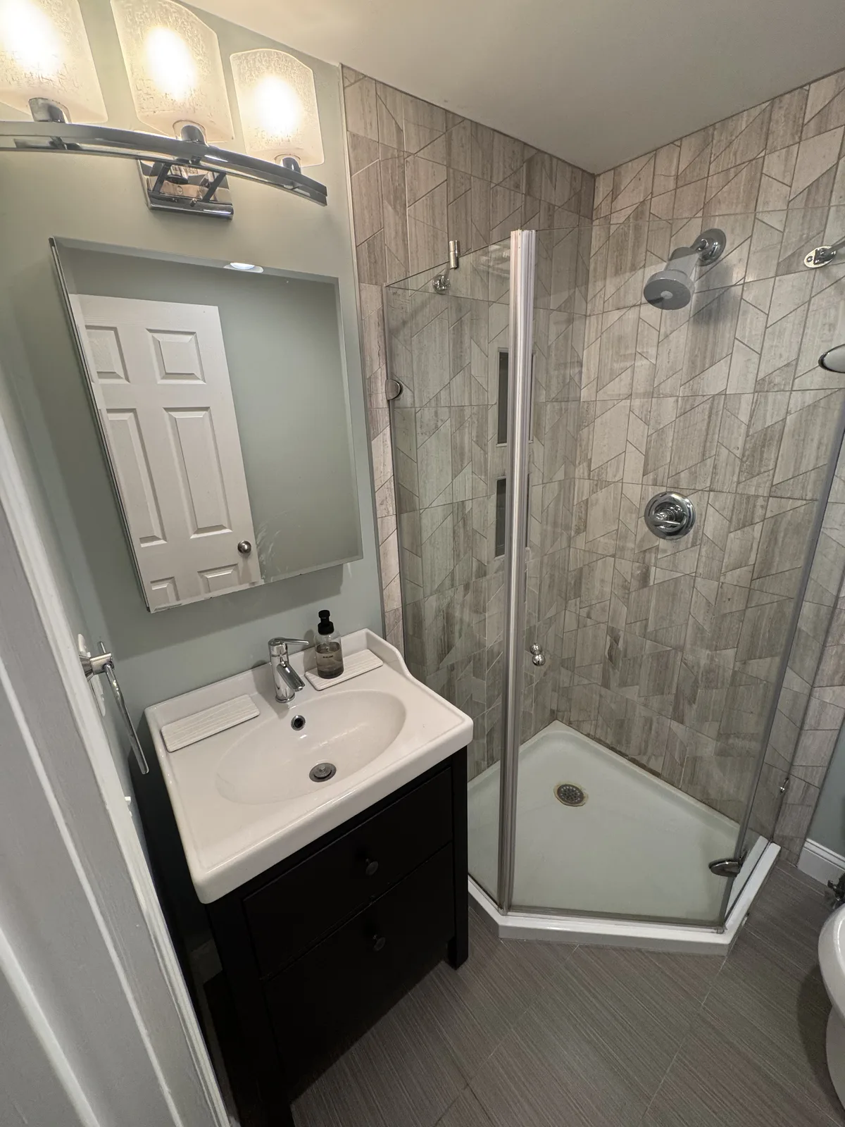 Bathroom finish