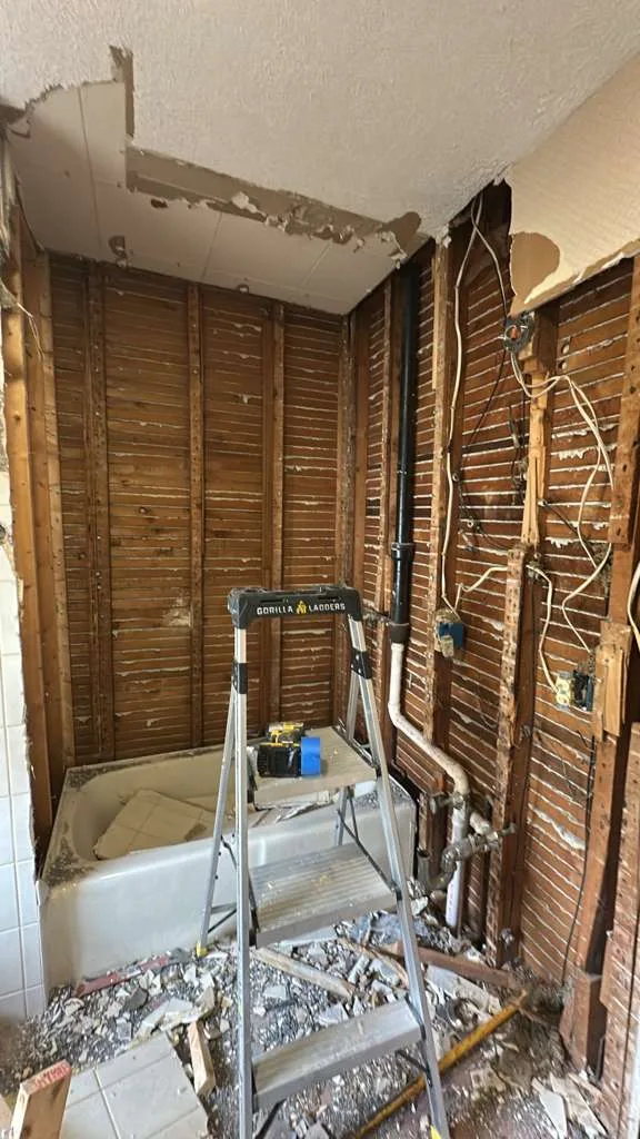 Bathroom waterproofing